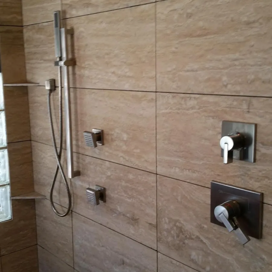 Shower fixture installation for Water Heater Replacement in Woodland